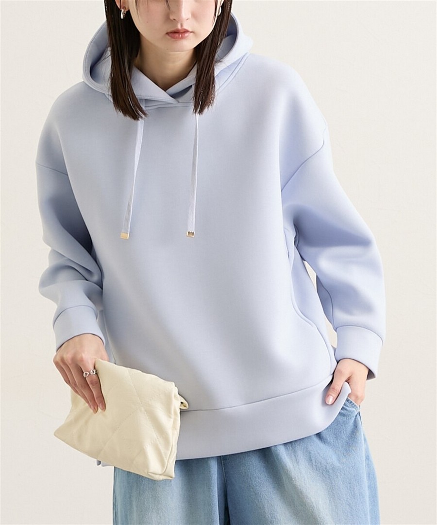 nissen 簡約空氣層面料連帽上衣 (日本女裝大尺碼) NSCIH0126A0014 SS26