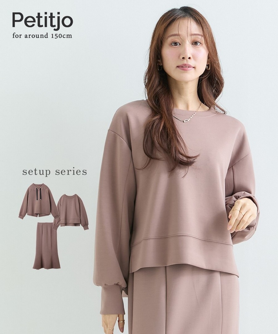 nissen [嬌小尺寸]順滑抗皺面料側開衩上衣 (日本女裝) NSANW0226A0023 SS26