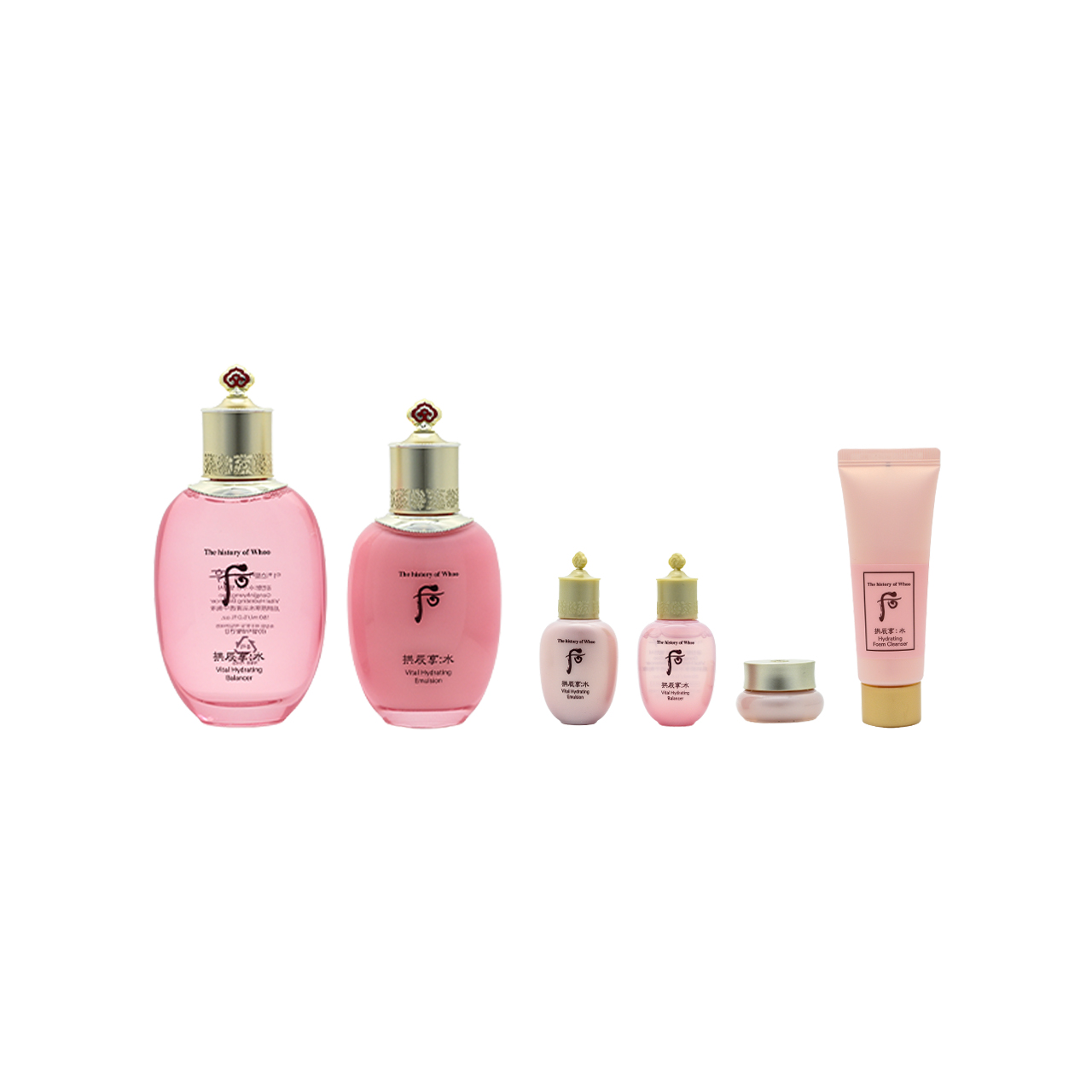THE HISTORY OF WHOO 拱辰享水妍套裝6件裝- 香港莎莎網店