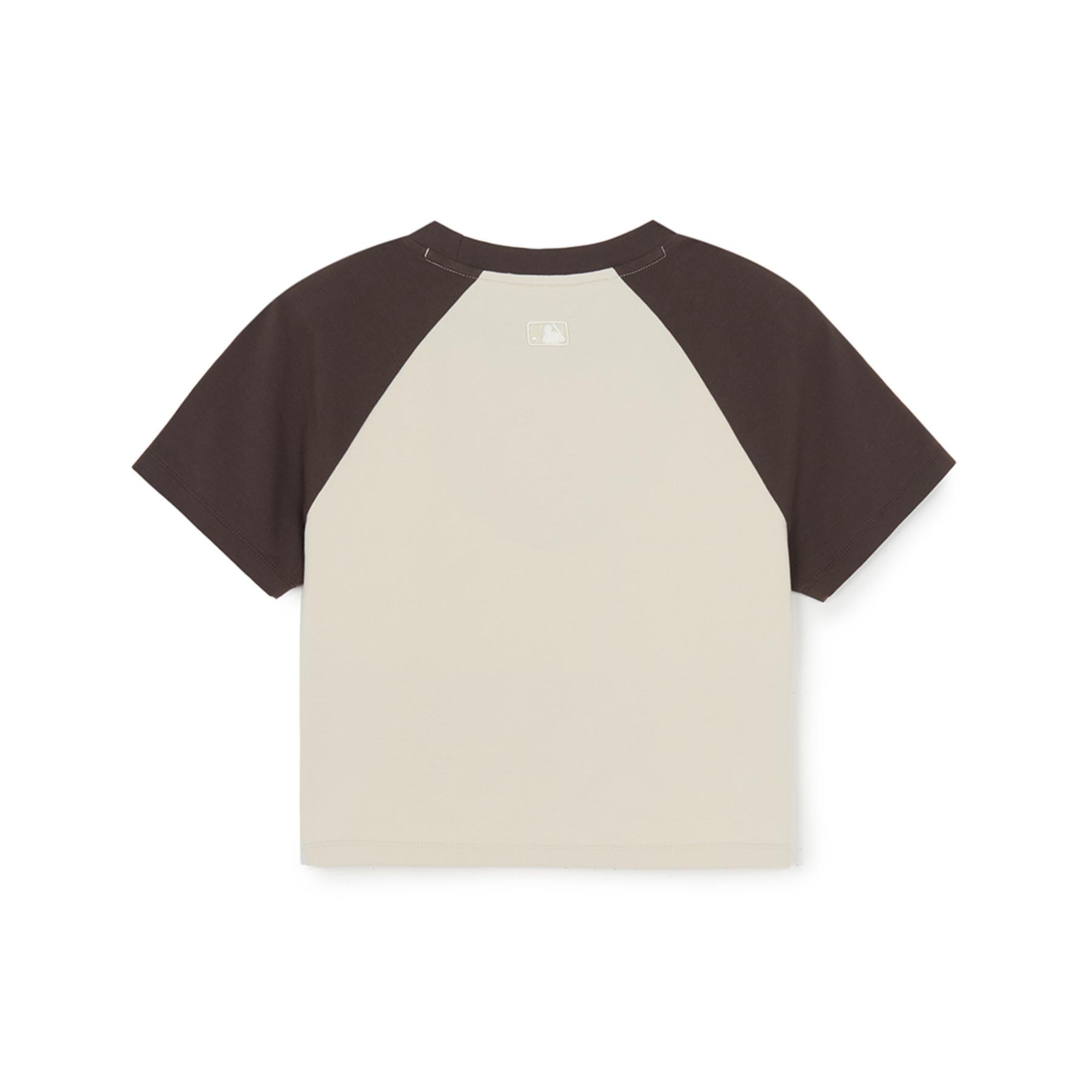 MLB 女裝T恤波士頓紅襪隊WOMEN'S VINTAGE COLOR BLOCK CROP T-SHIRTS