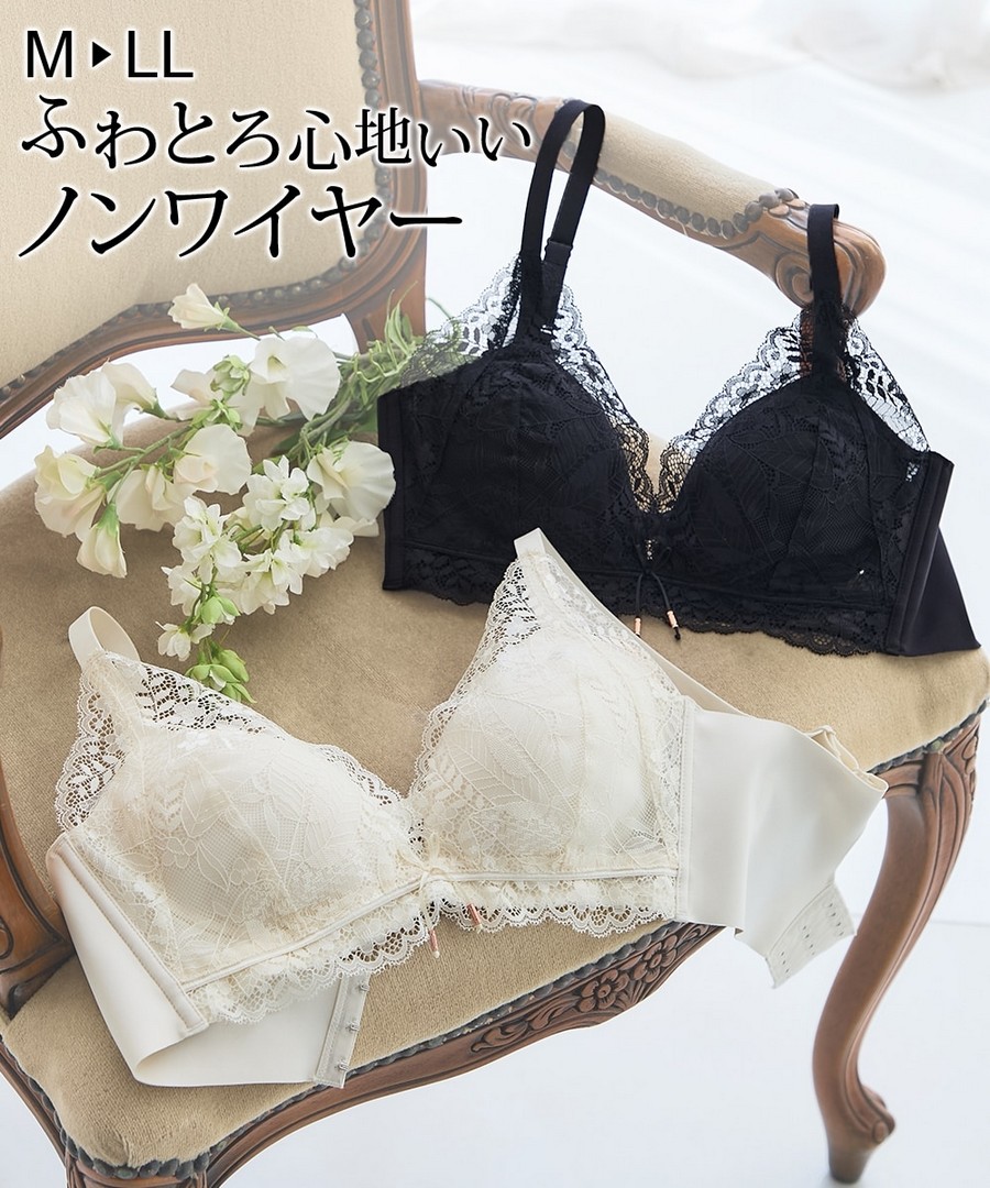 nissen Melt Coco 交叉設計無鋼圈內衣 (日本女裝大尺碼內衣) NSCFC0126A0003 SS26