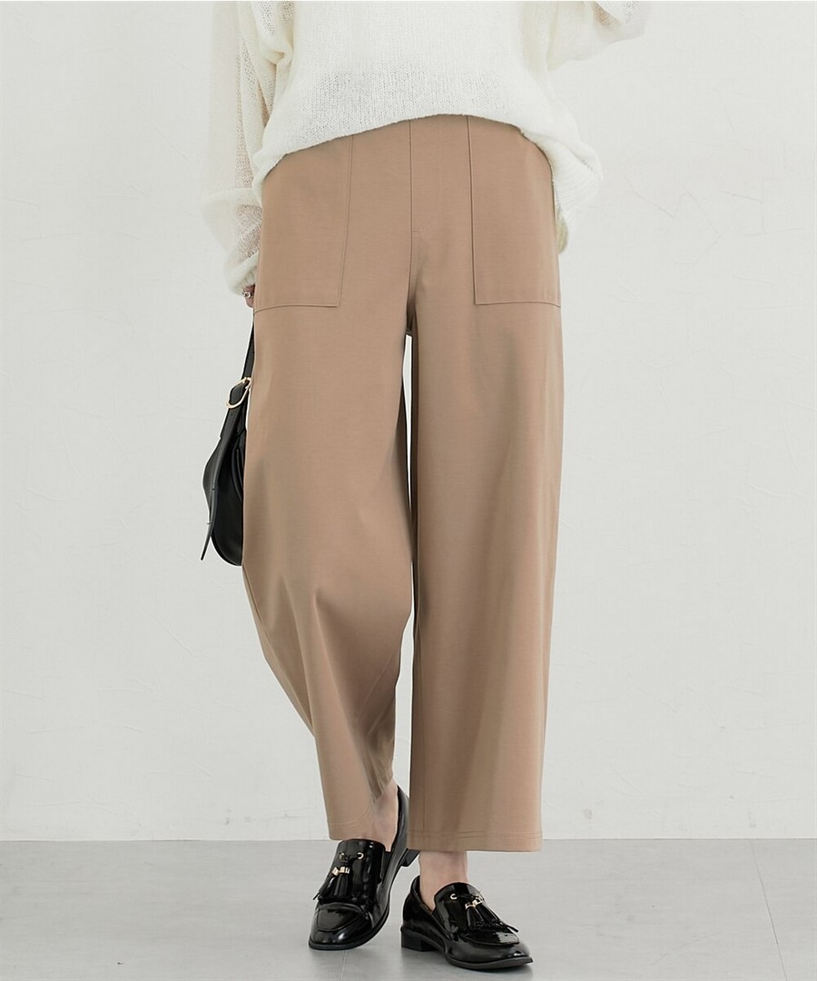 nissen 工裝風寬腿褲 (日本女裝大尺碼) NSCIH0126A0015 SS26