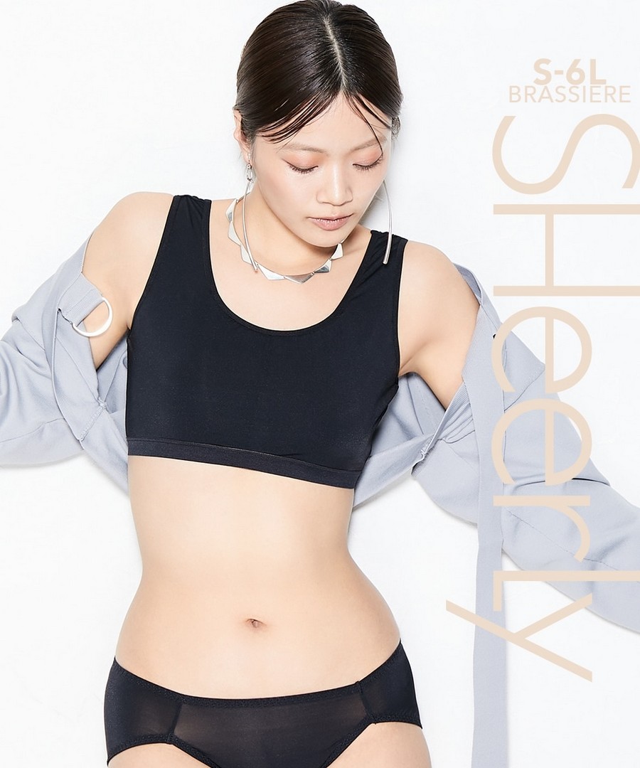 nissen Sheerly 無襯墊背心內衣 (日本女裝及大尺碼用內衣) NSVCO0126B0013 SS26