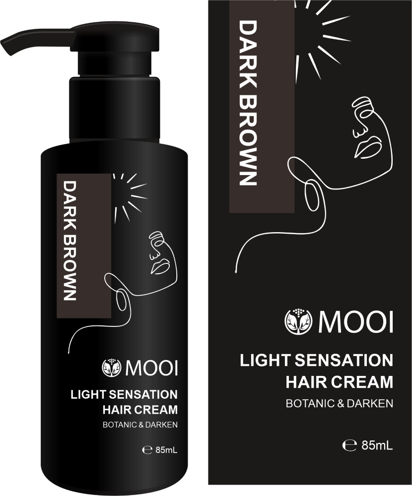 MOOI 離子光感霜-自然黑 85ML