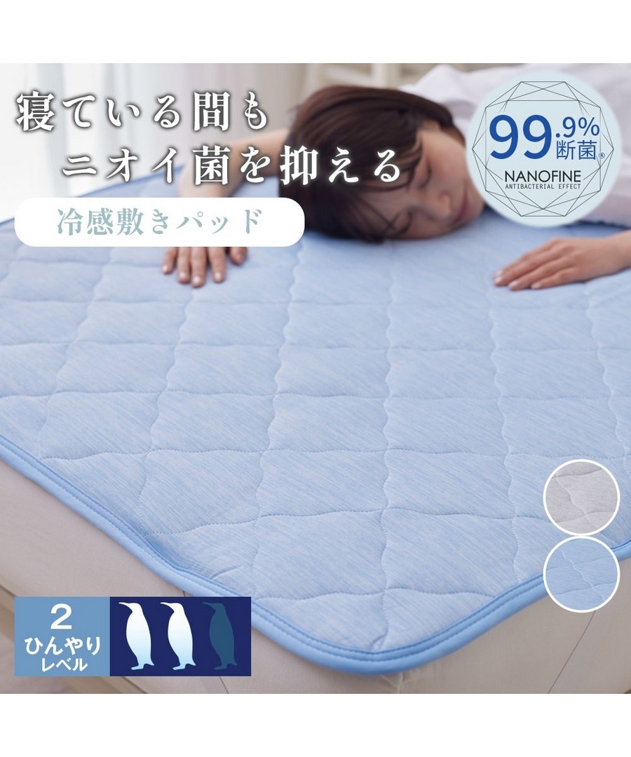 nissen 抑菌除臭納米科技涼感床墊墊 (日本家品) NSBTH0126B0006 SS26
