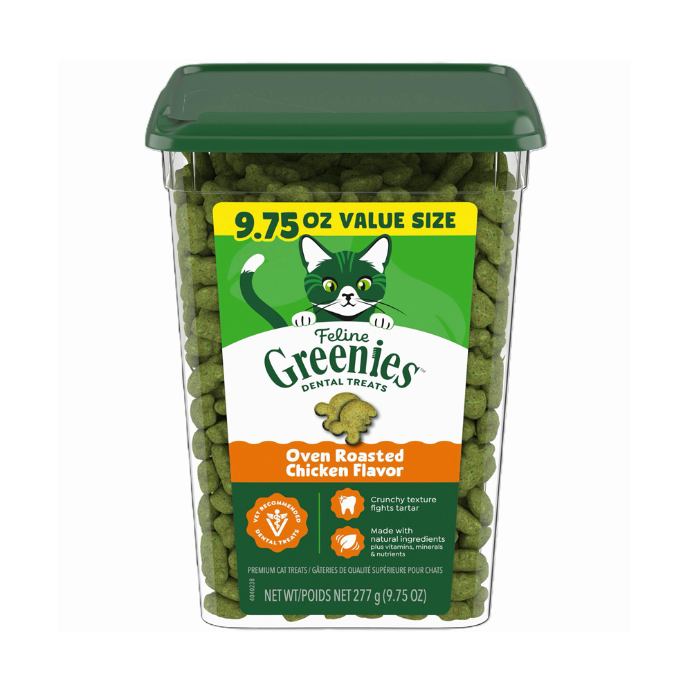 Greenies| 潔齒貓零食珍寶裝9.75oz | uPet寵物用品店