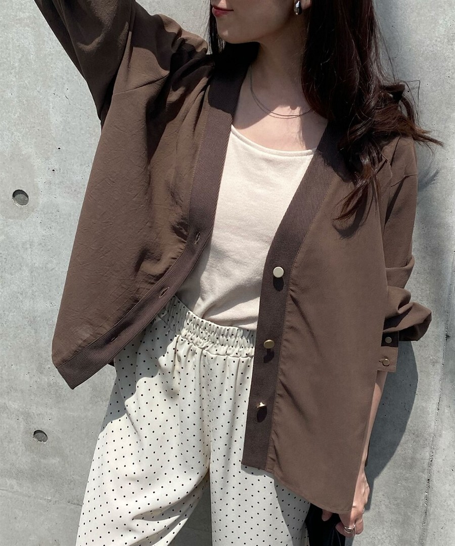 nissen 隔熱材質不易悶熱開襟襯衫/外套 (日本女裝大尺碼) NSCIH0126D0001 SS26